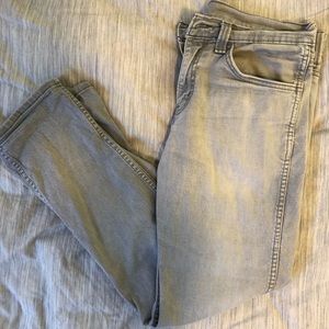 Men’s Levi gray jeans